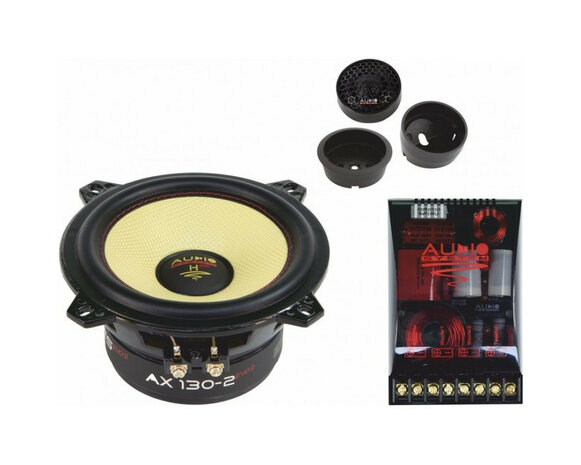 Helon-Serie 4-OHM 2-Way System 130 mm Extreme Kickbass Compo Systeem.