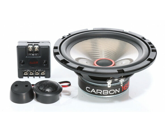 Carbon- Series 165mm 2-weg Composet 2x120/80 watt