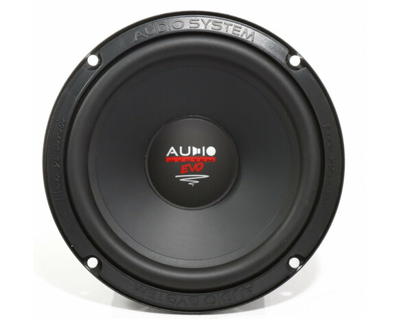 AUDIO SYSTEM RADION 165mm Midrange papiermembraam dubbelspoel luidspreker