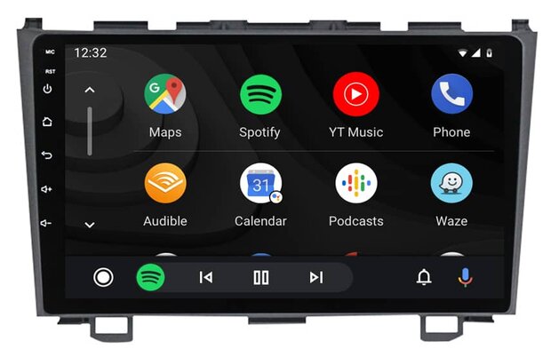 Honda CR-V 2007-2012 octa core wireless carplay en Android navigatie autoradio 9&rdquo; | DAB+