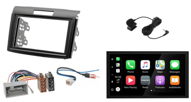Geschikt voor Honda CR-V 2012-2017 wireless Apple Carplay &amp; Android auto autoradio &ndash; navigatie 4x80W Audiovolt XPA-675BT