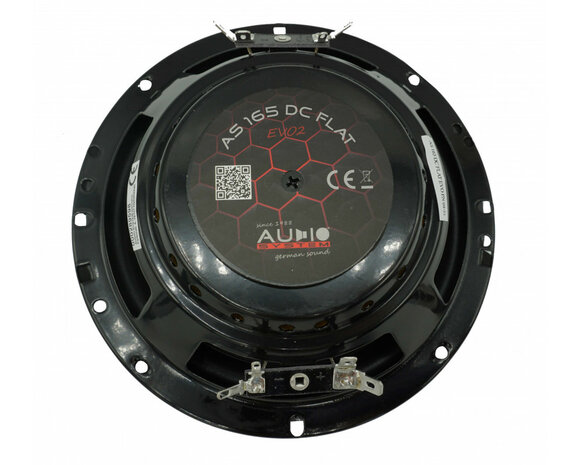 AUDIO SYSTEM 165mm FLAT-LINE Double-Coil Midrange Woofer