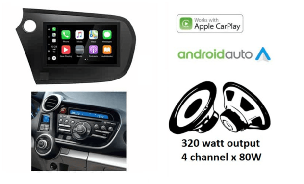 DAB+ Wireless Apple Carplay &amp; Android auto navigatie voor Honda Insight 2009-2014 Audiovolt XPA-675DBT