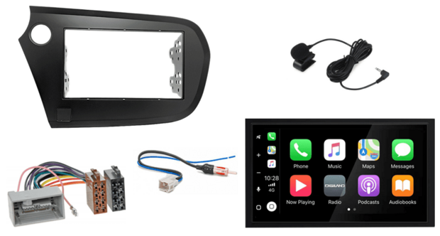 Wireless Apple Carplay &amp; Android auto navigatie voor Honda Insight 2009-2014 Audiovolt XPA-675BT