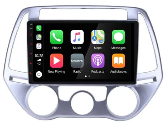 DAB+ autoradio navigatie voor Hyundai i-20 2012&ndash;2014 | Apple Carplay en Android | DSP sound | Qled 9-inch ARG-900DAB