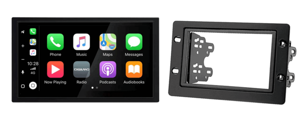 Wireless Apple Carplay &amp; Android auto navigatie geschikt voor SAAB 9-5 2005&ndash;2011 Audiovolt XPA-675BT