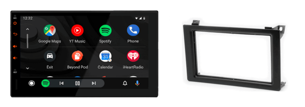 Wireless Carplay en Android octa core navigatie geschikt voor SAAB 9-3 2007 &ndash; 2011