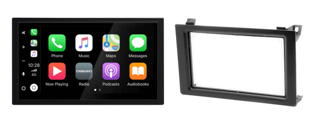 Wireless Apple Carplay &amp; Android auto navigatie geschikt voor SAAB 9-3 2007&ndash;2011 Audiovolt XPA-675BT