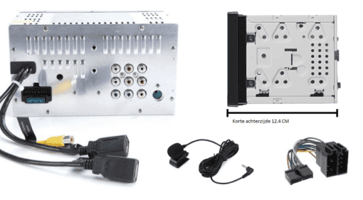 DAB+ Wireless Apple Carplay &amp; Android auto navigatie voor HYUNDAI IX20 (manuele airco) 2010-2014 Audiovolt XPA-675DBT