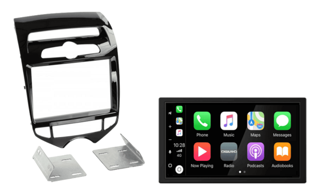 Wireless Apple Carplay &amp; Android auto navigatie geschikt voor HYUNDAI IX20 (auto airco) 2010-2014 Audiovolt XPA-675BT