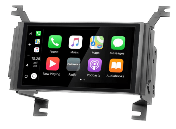 DAB+Wireless Apple Carplay &amp; Android auto navigatie voor Hyundai Santa Fe 2006-2010 (met OEM navigatie)