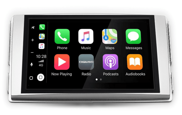 DAB+ Wireless Apple Carplay &amp; Android auto navigatie voor Hyundai Santa Fe 2006-2012 4x80W Audiovolt XPA-675DBT