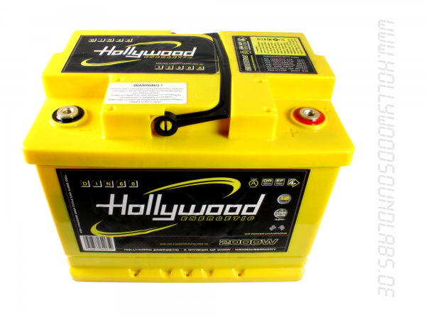 DIN 60 - DIN POWER AGM - 2000 Watt