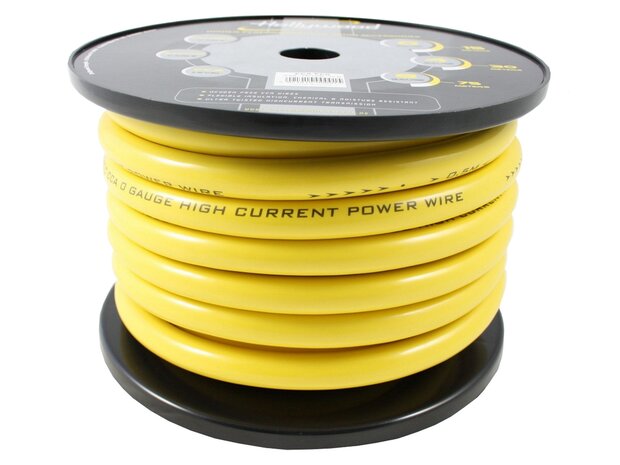 CCA PCY 0 - 5m CCA Power Cable - 53,0mm&sup2; Yellow