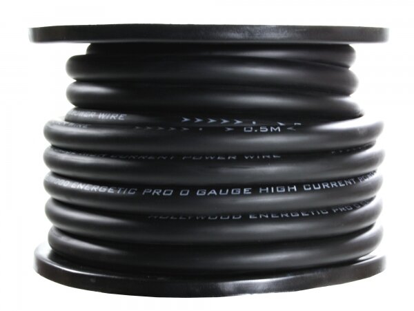 PRO PCBK 0 - 1m PRO Power Cable - 53,0mm&sup2; Black
