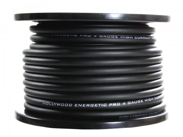 PRO PCBK 4 - 30m Roll PRO Power Cable - 21,4mm&sup2; Black