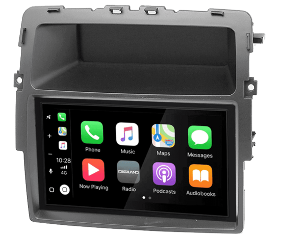 DAB+ Wireless Apple Carplay &amp; Android auto navigatie voor OPEL Vivaro (X83) Renault Trafic (II) 2010-2014 4&times;80 watt