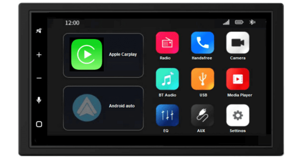 DAB+ Wireless Apple Carplay &amp; Android auto navigatie voor OPEL Vivaro (X83) Renault Trafic (II) 2010-2014 4&times;80 watt
