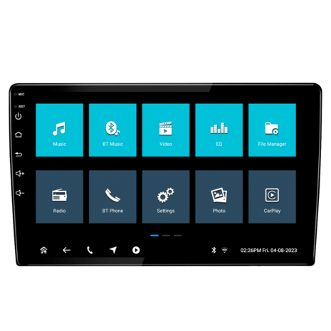 DAB+ autoradio navigatie voor Nissan Primastar (J4), Opel Vivaro(X83), Renault Trafic II 2011-2014 | Apple Carplay en Android | DSP sound | Qled 10-inch ARG-1000DAB