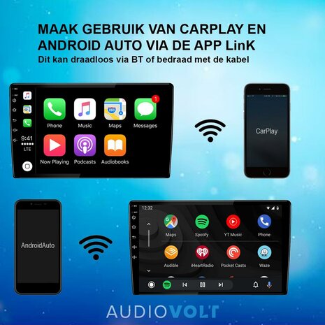 DAB+ autoradio navigatie voor Nissan Primastar (J4), Opel Vivaro(X83), Renault Trafic II 2011-2014 | Apple Carplay en Android | DSP sound | Qled 10-inch ARG-1000DAB