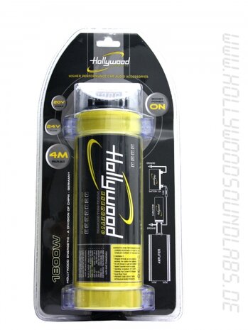 HCM 4 - 4 Farad Car HiFi Capacitor - 1500 Watt