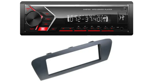 1-din autoradio geschikt voor Renault Scenic , Grand Senic 2009 -2016