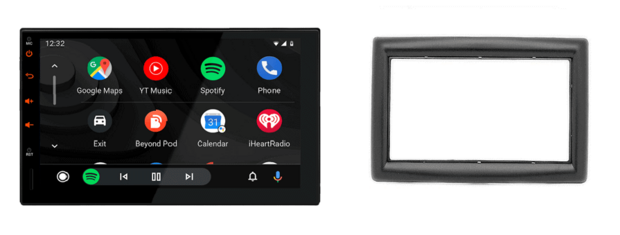 Wireless Carplay en Android octa core navigatie geschikt voor RENAULT Megane 2002 &ndash; 2009