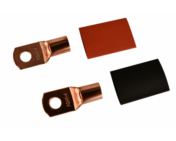 AUDIO SYSTEM 8mm Ring kabelschoen: 10mm&sup2;, zwart
