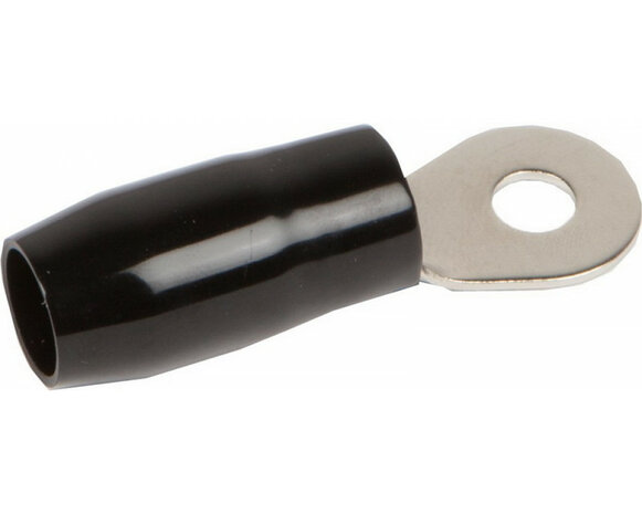AUDIO SYSTEM 8mm Ring kabelschoen: 25mm&sup2;, zwart