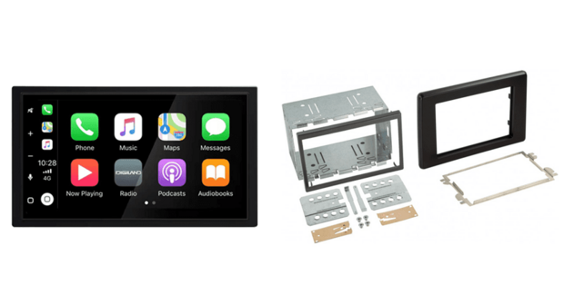 DAB+ Nissan NV400 | Opel Movano | Renault Master 2019-2022 wireless Apple Carplay &amp; Android auto autoradio &ndash; navigatie XPA-675DBT