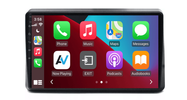 DAB+ autoradio navigatie voor Renault Master 2019+ Apple Carplay en Android | DSP sound | Qled 9-inch ARG-1000DAB