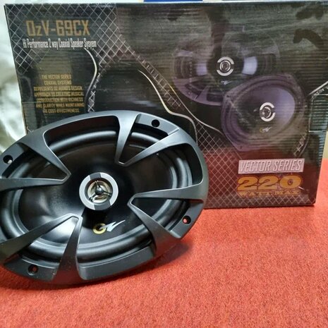 OZ audio OZV-69CX coaxial (nieuw) extra laag geprijsd