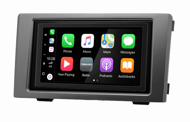 DAB+ Wireless Apple Carplay &amp; Android auto voor Iveco Daily 2004-2016 autoradio &ndash; navigatie 4x80W Audiovolt XPA-675DBT
