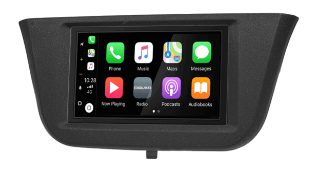 Wireless Apple Carplay &amp; Android auto navigatie voor Iveco Daily 2014+ autoradio 4x80W Audiovolt XPA-675BT