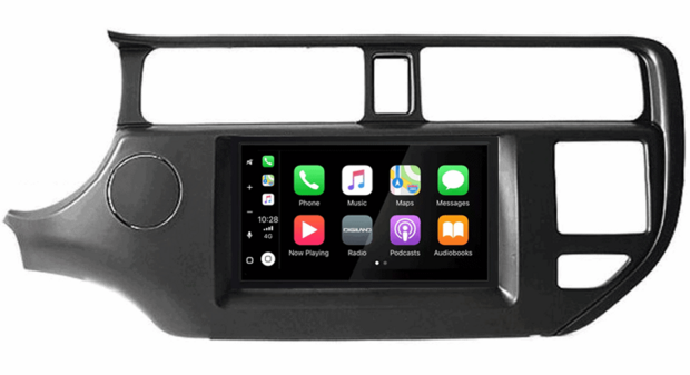 Kia Rio (UB) 2011-2015 wireless Apple Carplay &amp; Android auto autoradio &ndash; navigatie 4x80W Audiovolt XPA-675BT