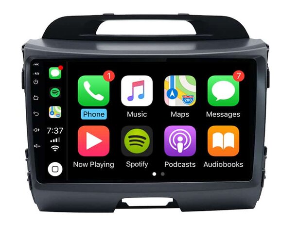 DAB+ autoradio navigatie voor Kia Sportage 2010-2016 | Apple Carplay en Android | DSP sound | Qled 9-inch ARG-900DAB