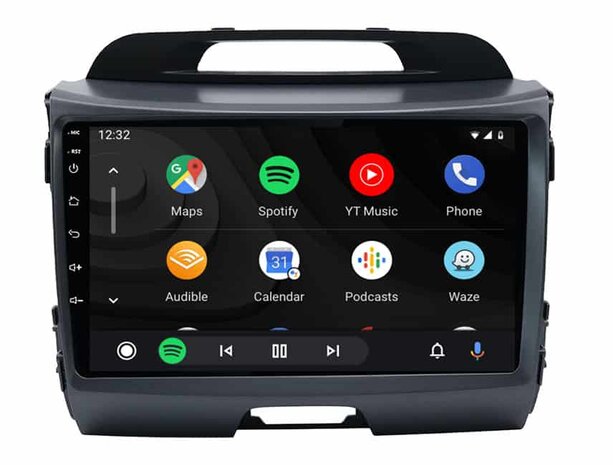 Navigatie voor Kia Sportage 2010-2016 | Octa core chip | draadloos Car link en Android 12 | 4+64GB autoradio 9-inch