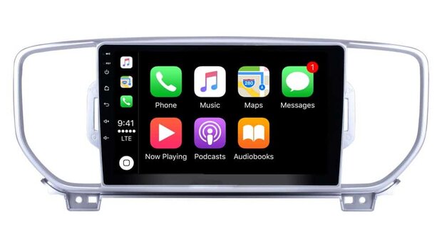 Navigatie voor Kia Sportage 2016-2018 | DDR4 octa core chip 4+64GB | Carplay/Android Auto en Android |