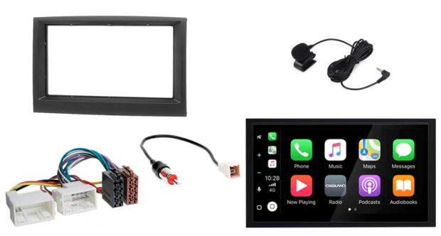 DAB+ Wireless Apple Carplay &amp; Android auto navigatie voor Kia Sportage (QL) 2015+ 2016+ Audiovolt XPA-675DBT