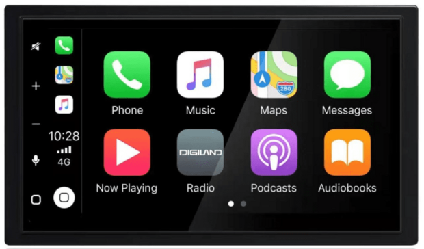 DAB+ Wireless Apple Carplay &amp; Android auto navigatie geschikt voor Mazda (3) 2004-2008 Audiovolt XPA-675DBT