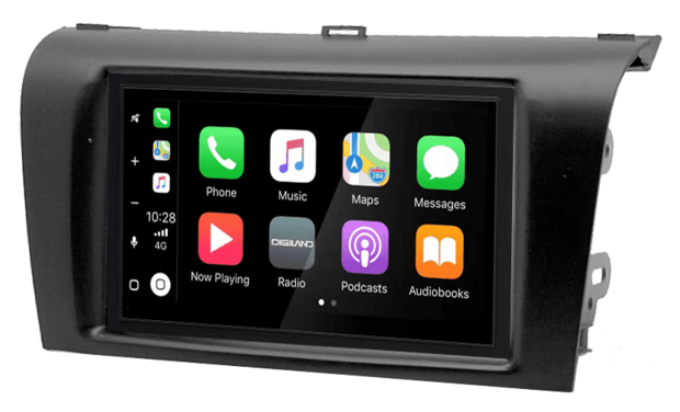 DAB+ Wireless Apple Carplay &amp; Android auto navigatie geschikt voor Mazda (3) 2004-2008 Audiovolt XPA-675DBT