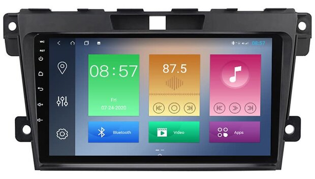 Mazda CX-7 2006-2012 octa core draadloos car link navigatie en Android autoradio 9&rdquo; | DAB+