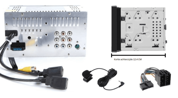 Wireless Apple Carplay &amp; Android auto navigatie voor Nissan NV400, Opel Movano, Renault Master 2010+ Audiovolt XPA-675DBT