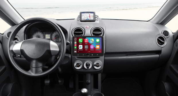 DAB+ navigatiesysteem voor MItsubishi Colt 2008-2012 | CarPlay en Android Auto | XPA-800RDAB