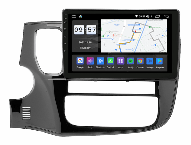 Mitsubishi Outlander 2014+ wireless Carlink en Android octa core navigatie 10&rdquo; | DAB+