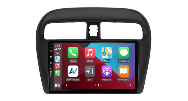 Mitsubishi Space Star 2012-2019 Apple Carplay en Android navigatie | DSP sound | Qled 9-inch AV-D040Q