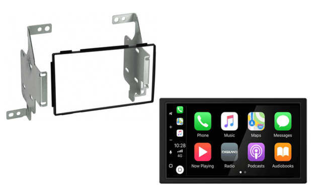 DAB+ Wireless Apple Carplay &amp; Android auto navigatie voor Nissan Juke 2010-2014 (F15) Audiovolt XPA-675DBT