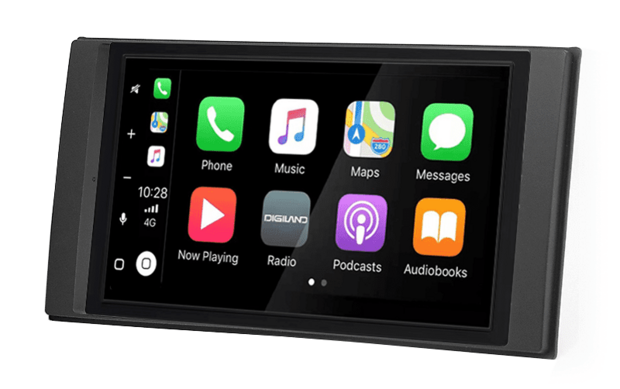 DAB+ Wireless Apple Carplay &amp; Android auto navigatie voor Nissan Micra, Note, Almera, Juke Audiovolt XPA-675DBT