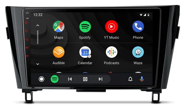 Nissan Qashqai / X-trail 2014-2020 navigatie draadloos Car link en Android 11 | DDR4 octa core | DAB+ autoradio | Full HD 10&rdquo; scherm