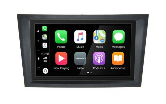DAB+ Wireless Carplay en Android auto voor Opel Astra Corsa Vivaro Zafira en meer (piano zwart) navigatie Audiovolt XPA-675DBT
